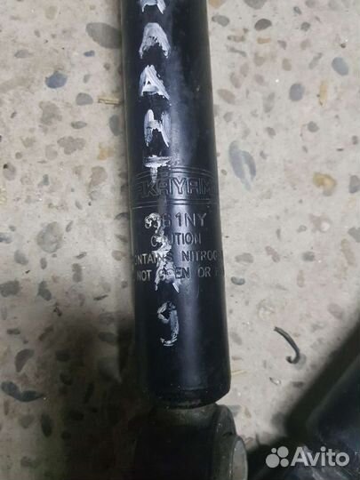 Амортизаторы задние mitsubishi galant 8