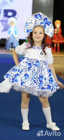 Платье для девочки hm 110 116