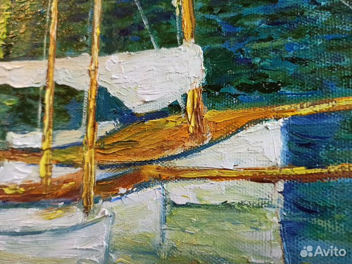 Картина маслом на холсте 