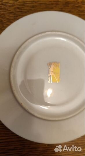 Фарфоровая чайная пара винтаж