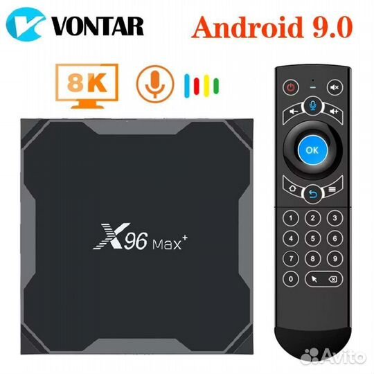 Smart приставка X96MAX+ H96 X4 X96Q Фильмотека+TV