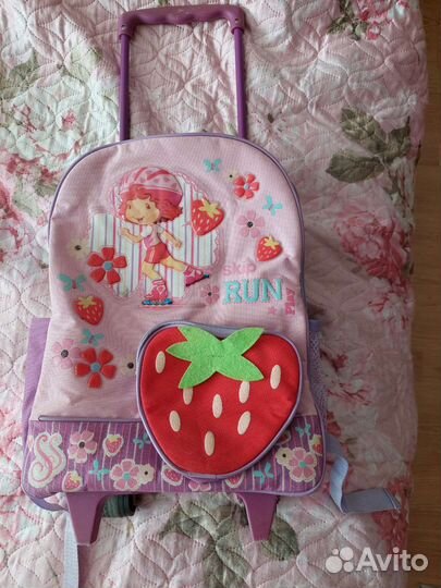 Чемодан рюкзак для девочки 28 см на 35 см в от.сос