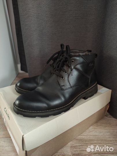 Мужские ботинки clarks