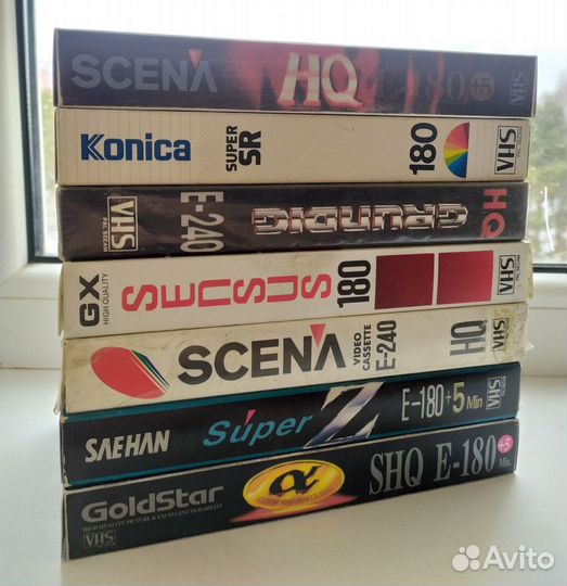 Оцифровка, перегон видеокассет VHS, Mini-DV