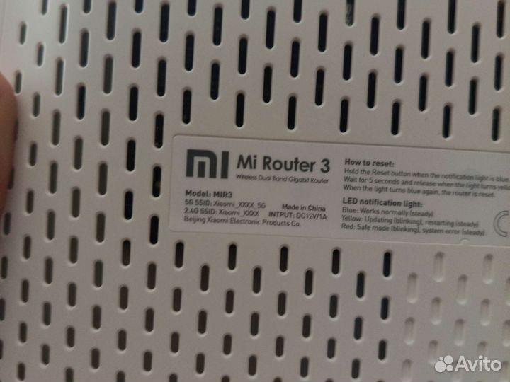 Xiaomi mi router 3 (mir 3) с USB