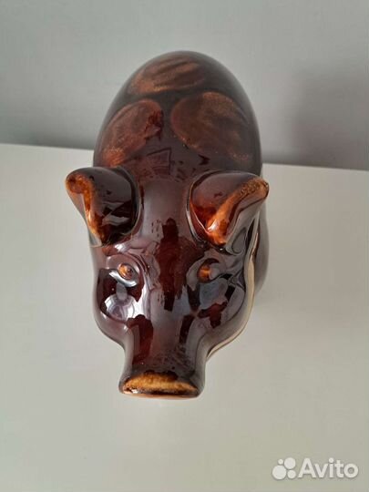 Керамическая форма для тушения в виде поросенка