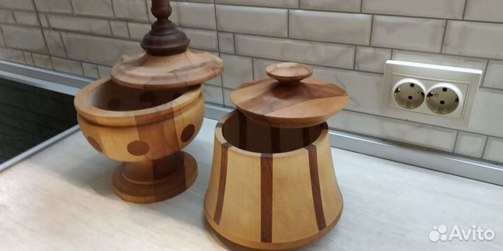 Посуда из дерева ручной работы