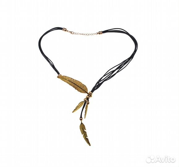 Колье Перья, 55см