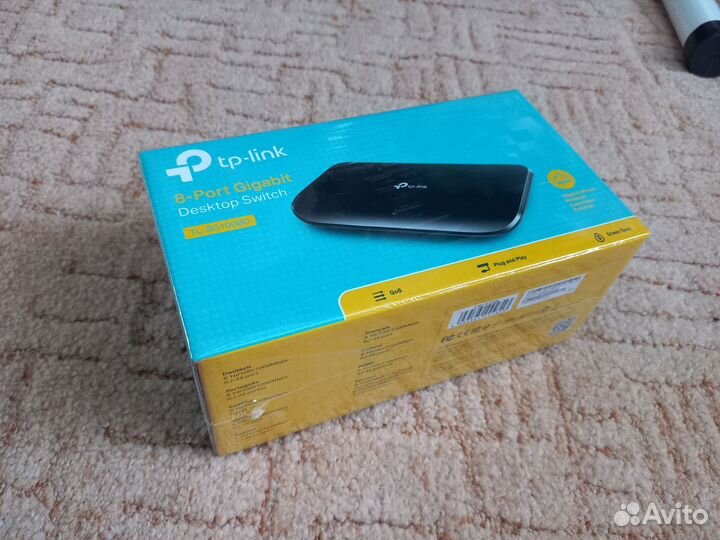 Гигабитный коммутатор TP-link tl-sg 1008d