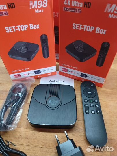 Тв-приставка Transpeed Android 11 голосовой поиск