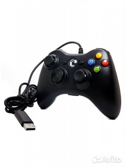 XBox 360 Controller проводной, новый, гарантия