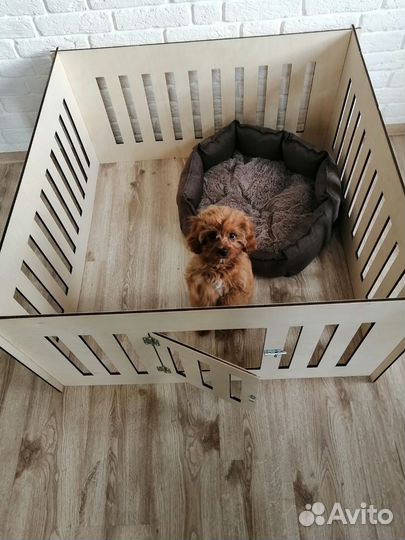 Вольер, манеж для щенков, собак 100х100