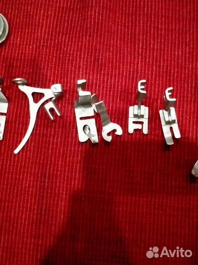 Лапки для промышленных швейных машин