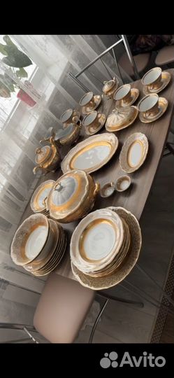 Чешский столовый сервиз 6 персонный