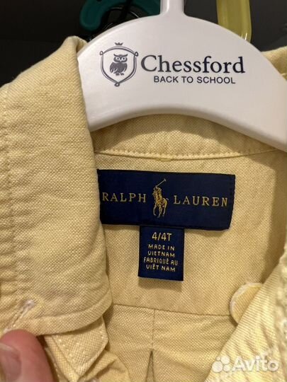 Рубашка polo ralph lauren