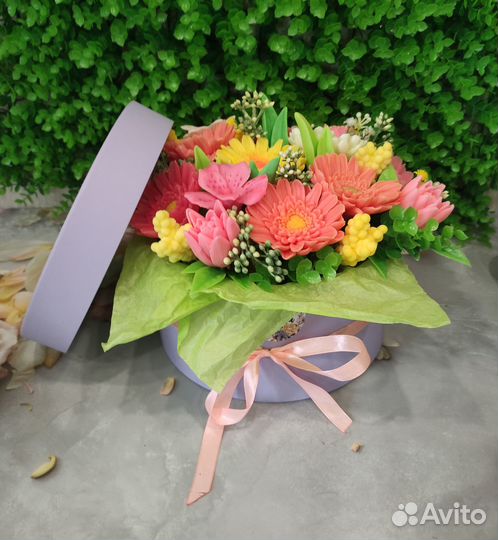 Мыло ручной работы (подарочный набор)