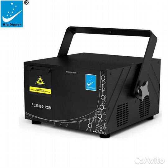 Лазер анимационный проектор Big Dipper SD30000RGB