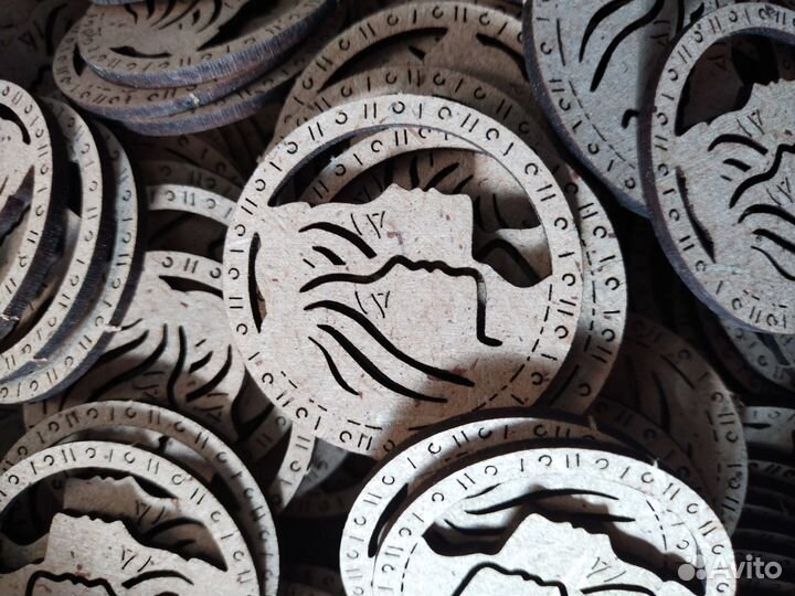 Продам деревянные заготовки для Брелков