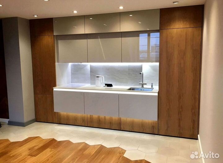 Кухонный гарнитур прямой на заказ