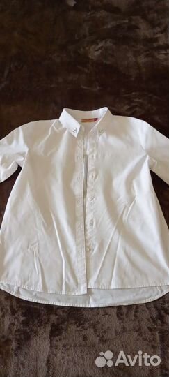 Рубашки школьные 7 штук