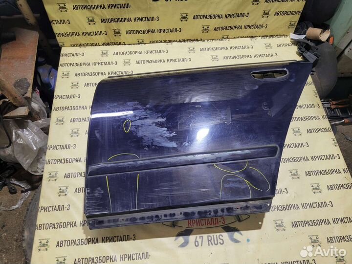 Дверь задняя левая audi a4 b6