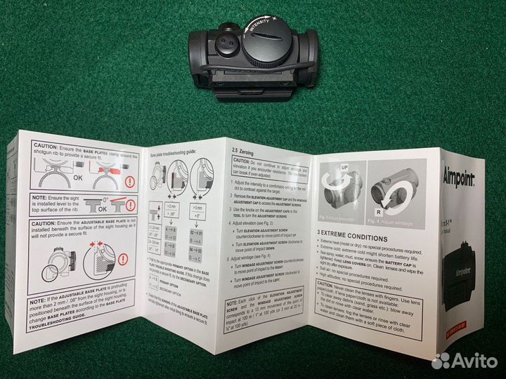 Коллиматорный прицел aimpoint micro S-1 (6 моа)