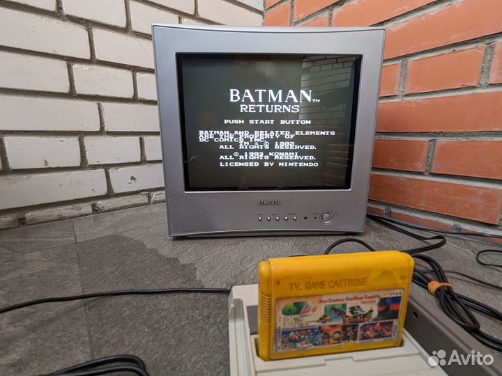 Картридж для Dendy из 90х TV game - бронь