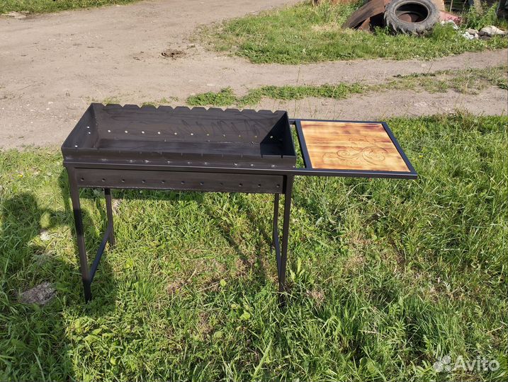 Мангал лофт 74х35 см