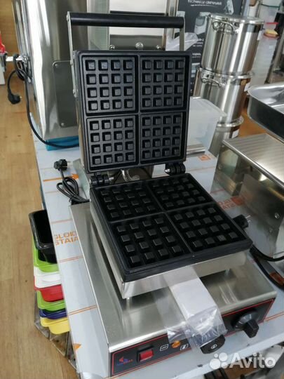 Электрическая вафельница новая airhot WE-1B