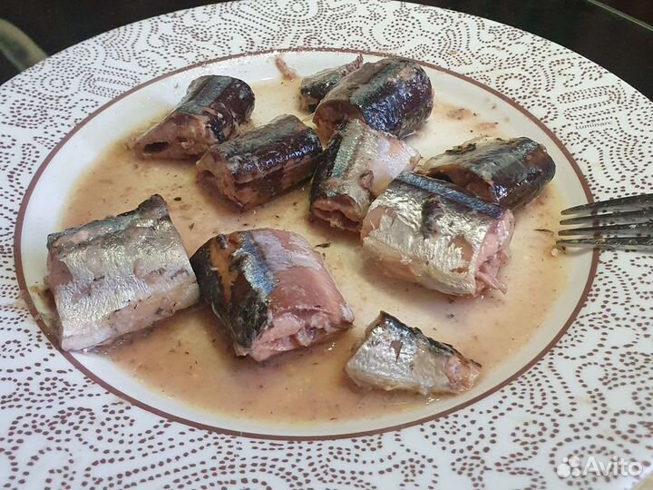 Сайра в масле Приморье