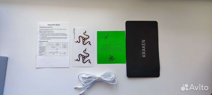 Продам наушники Razer Kraken Mercury (белый цвет)