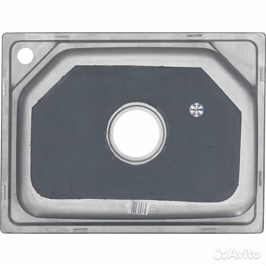 Мойка 6045 melana 0,8/210 врезная прямоугольная с