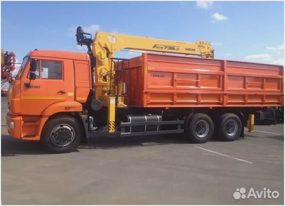 КамАЗ 65115 с КМУ, 2023