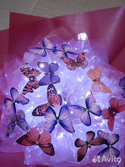 Букет из бабочек