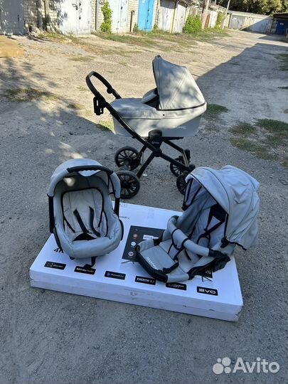 Коляска 3 в 1sonic soft