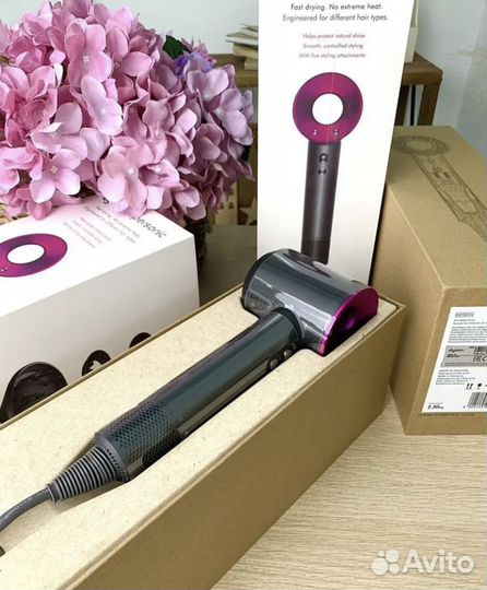 Фен Dyson Supersonic HD08 Малайзия фуксия