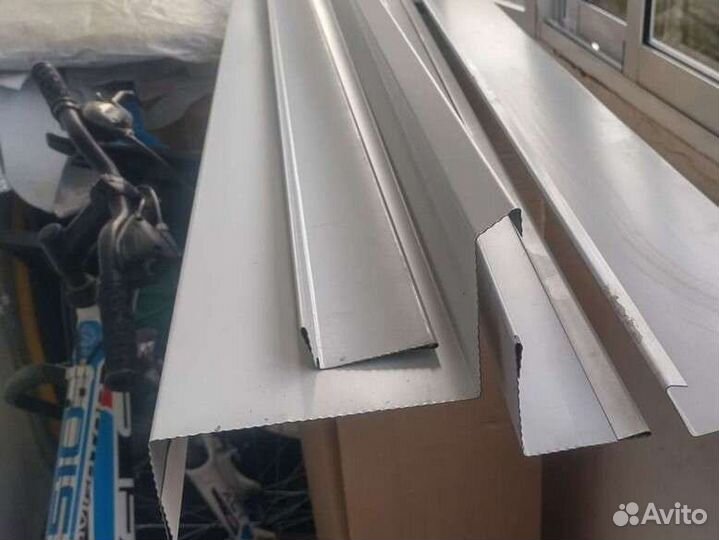 Карнизы, отливы, планки остатки