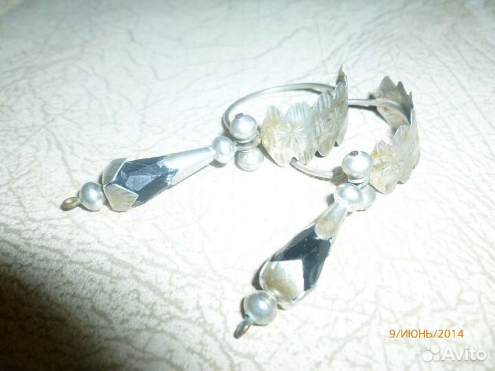 Старинные серьги