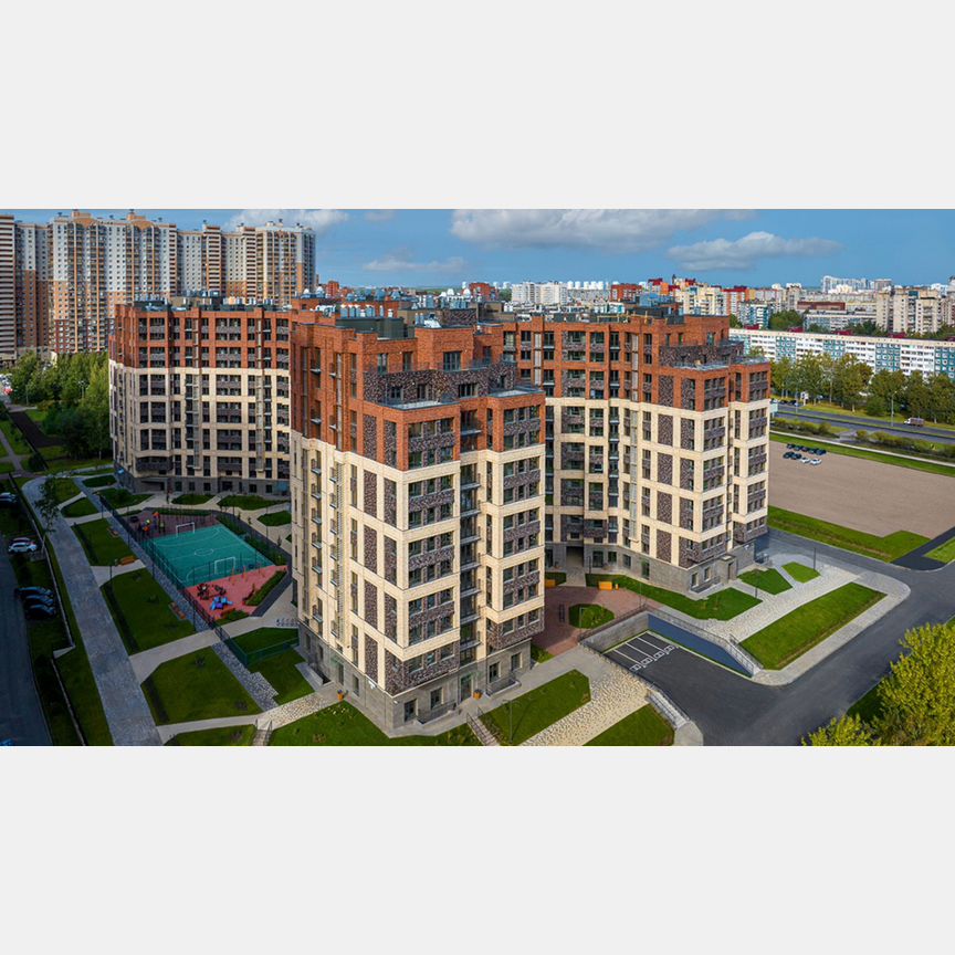 3-к. квартира, 93,3 м², 2/13 эт.