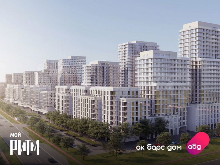 2-к. квартира, 51,7 м², 15/25 эт.