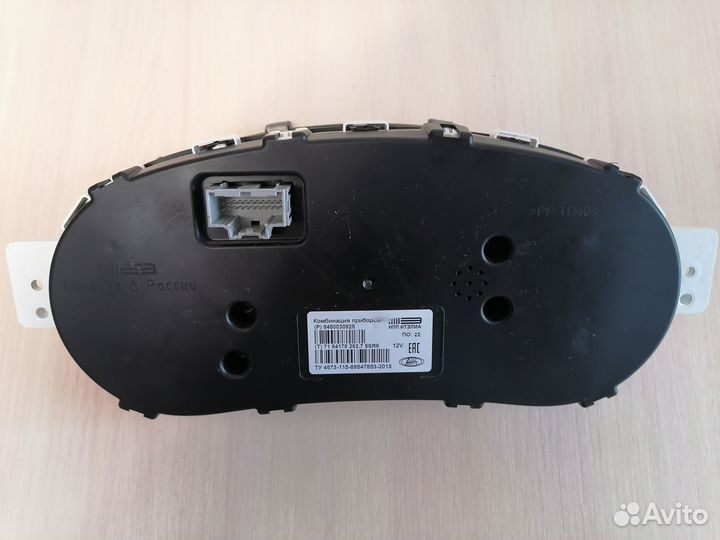 Комбинация приборов Веста