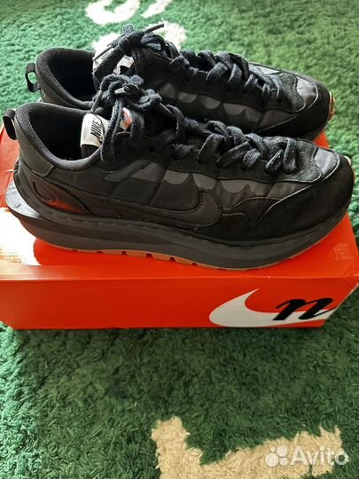 Nike Sacai Vaporwaffle Black Оригинал