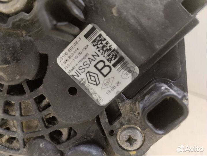 Б/У Б/У Генератор 231004BE0B nissan