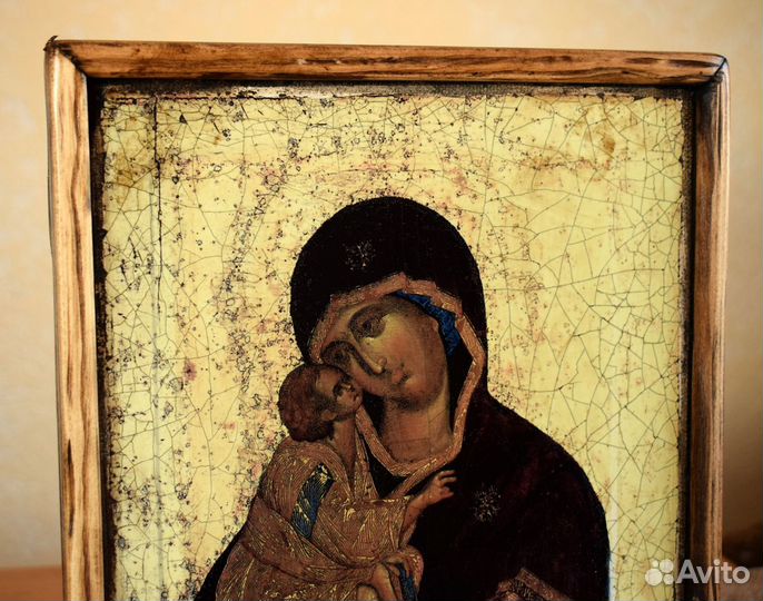 Икона деревянная 
