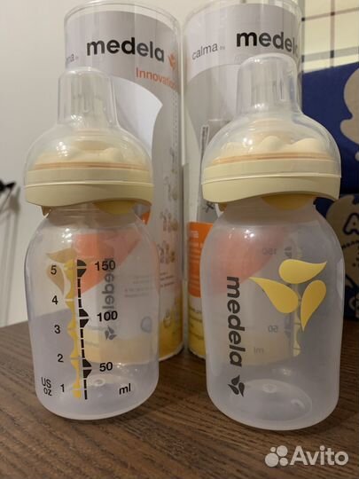 Бутылочка medela calma со смартсоской