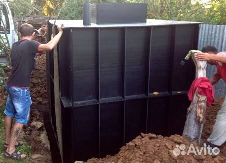 Пластиковый погреб