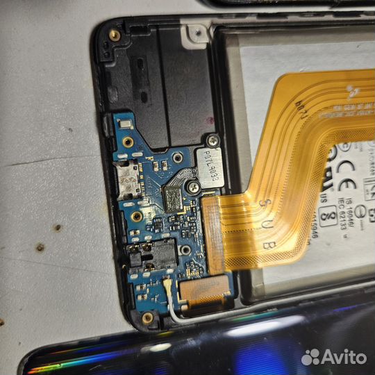 Samsung A71 шлейф камера рамка