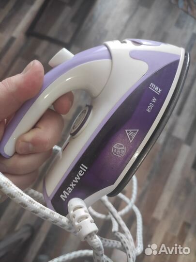 Утюг maxwell 800w