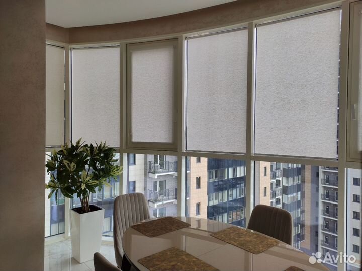 Рулонные шторы под ключ