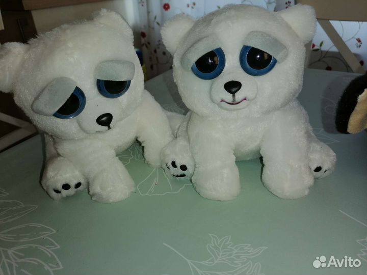 Игрушки мягкие для двойняшек